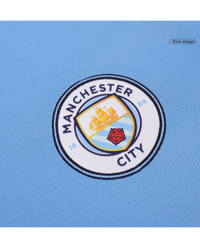 Manchester City Home Long Sleeve Jersey 2024/25