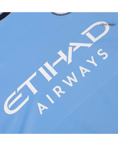 Manchester City Home Long Sleeve Jersey 2024/25 Manchester City Home Long Sleeve Jersey 2024/25