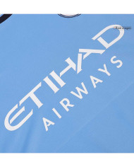 Manchester City Home Long Sleeve Jersey 2024/25
