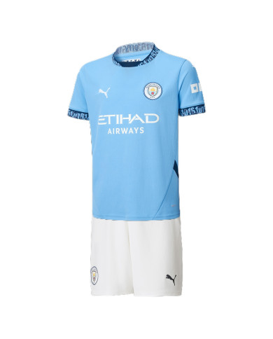 Kids Manchester City Home Jersey Kit 2024/25 Kids Manchester City Home Jersey Kit 2024/25