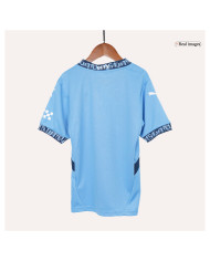 Kids Manchester City Home Jersey Kit 2024/25