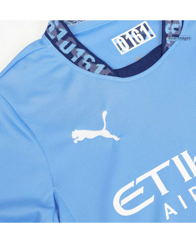 Kids Manchester City Home Jersey Kit 2024/25 Kids Manchester City Home Jersey Kit 2024/25