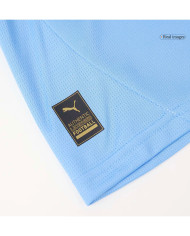 Kids Manchester City Home Jersey Kit 2024/25