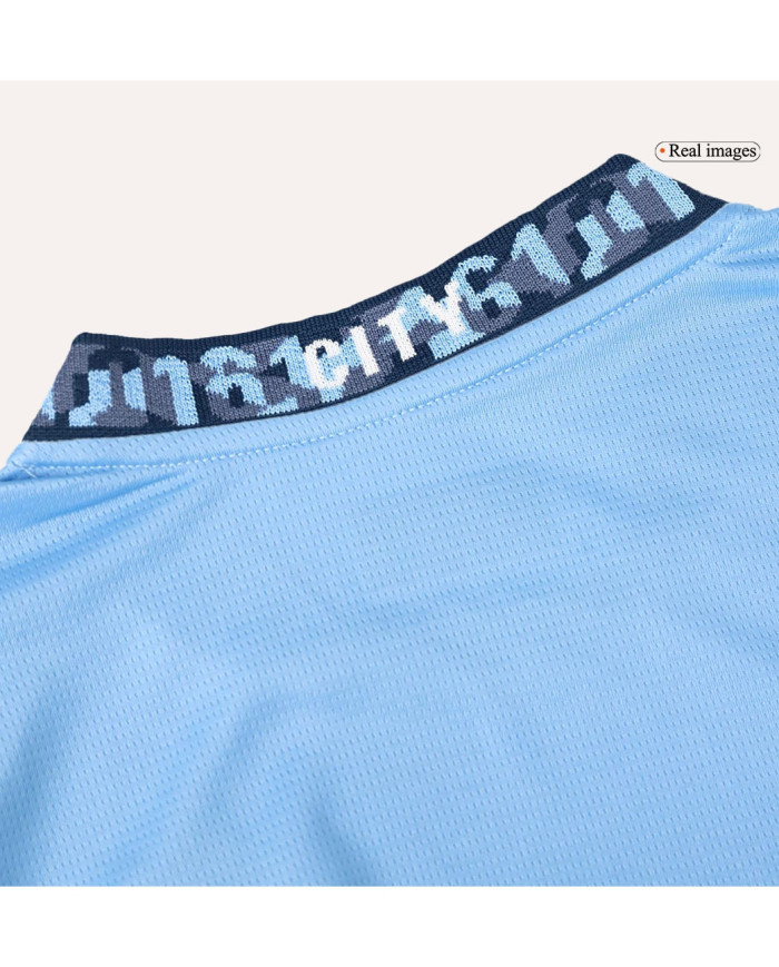 Kids Manchester City Home Jersey Kit 2024/25