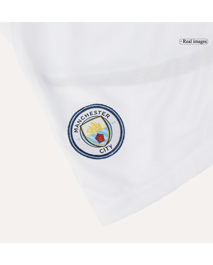 Kids Manchester City Home Jersey Kit 2024/25