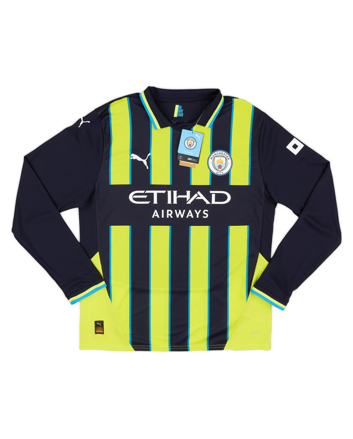 Manchester City Away Long Sleeve Jersey 2024/25