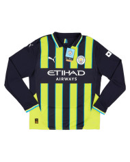 Manchester City Away Long Sleeve Jersey 2024/25