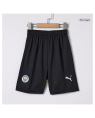 Kids Manchester City Away Kit Jersey+Shorts 2024/25