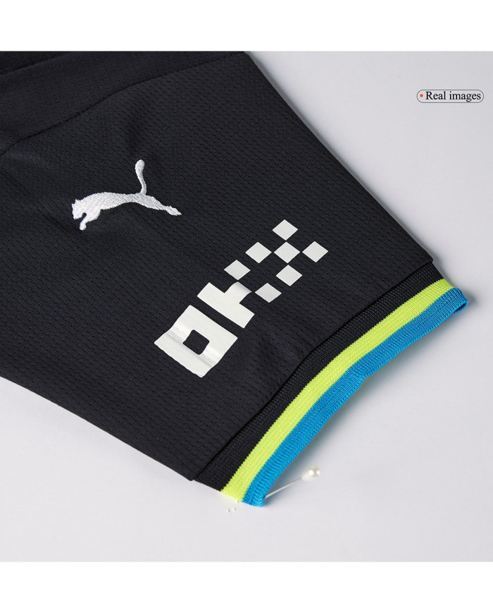 Kids Manchester City Away Kit Jersey+Shorts 2024/25