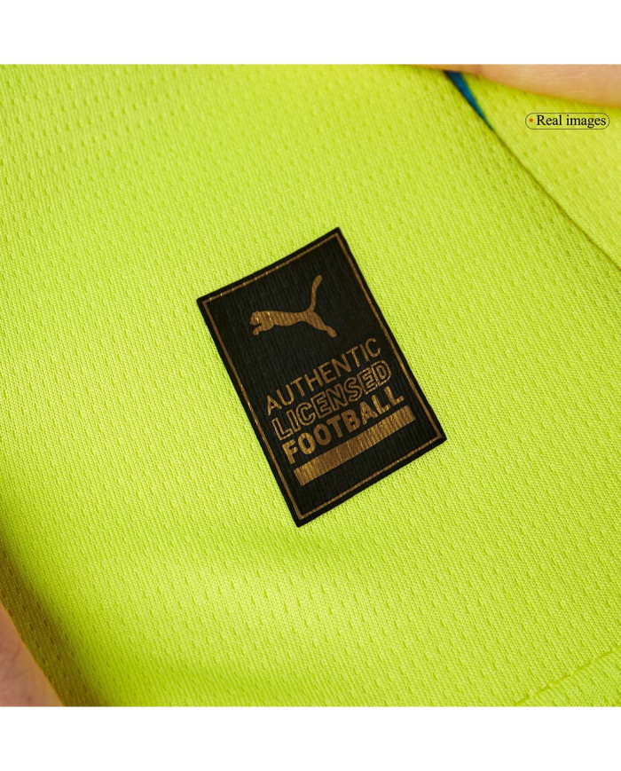 Kids Manchester City Away Kit Jersey+Shorts 2024/25