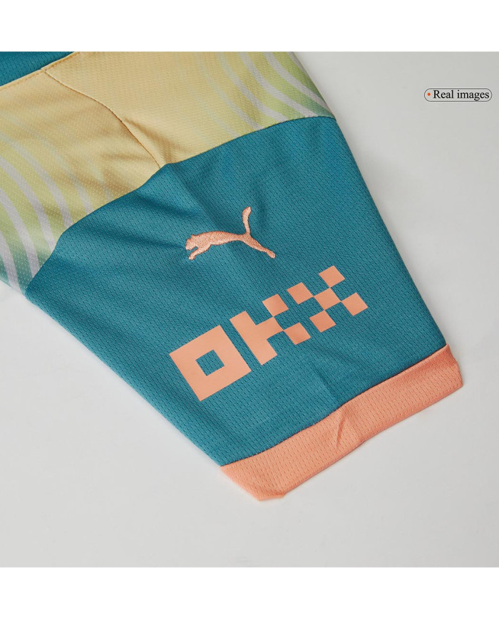 Kids Manchester City Fourth Jersey Kit 2024/25