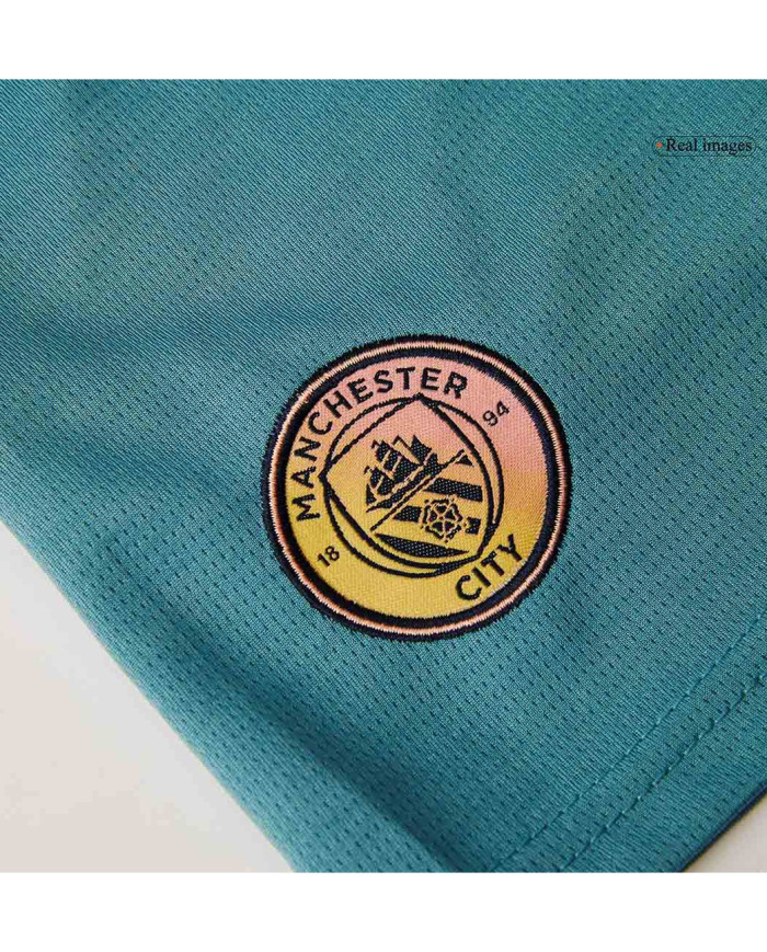 Kids Manchester City Fourth Jersey Kit 2024/25