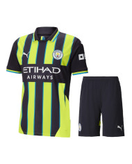 Manchester City Away Kit(Jersey+Shorts) 2024/25