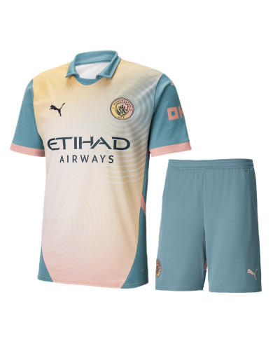 Manchester City Fourth 'Definitely City' Kit (Jersey+Shorts) 2024/25 Manchester City Fourth 'Definitely City' Kit (Jersey+Shorts) 2024/25