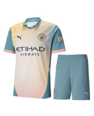 Manchester City Fourth 'Definitely City' Kit (Jersey+Shorts) 2024/25
