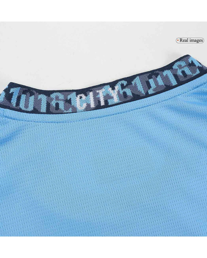 HAALAND 9 Manchester City Home Jersey 2024/25 - UCL Font