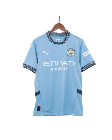 RODRIGO 16 Manchester City Home Match Jersey 2024/25 - UCL Font RODRIGO 16 Manchester City Home Match Jersey 2024/25 - UCL Font