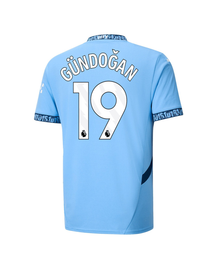 GÜNDOĞAN 19 Manchester City Home Jersey 2024/25