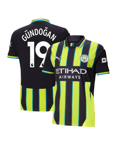 GÜNDOĞAN 19 Manchester City Away Jersey 2024/25 GÜNDOĞAN 19 Manchester City Away Jersey 2024/25