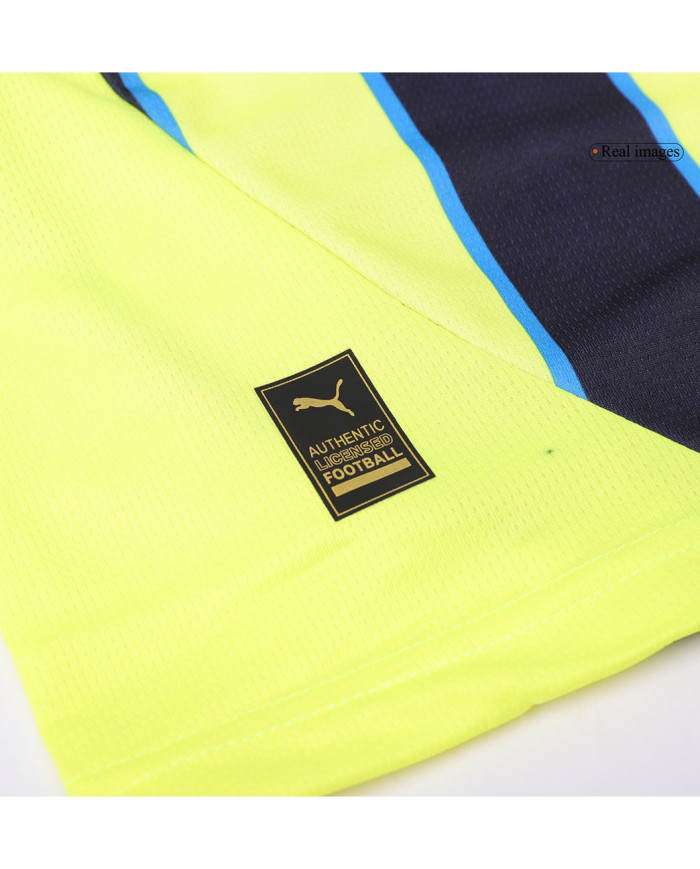 RODRIGO 16 Manchester City Away Jersey 2024/25 - UCL Font