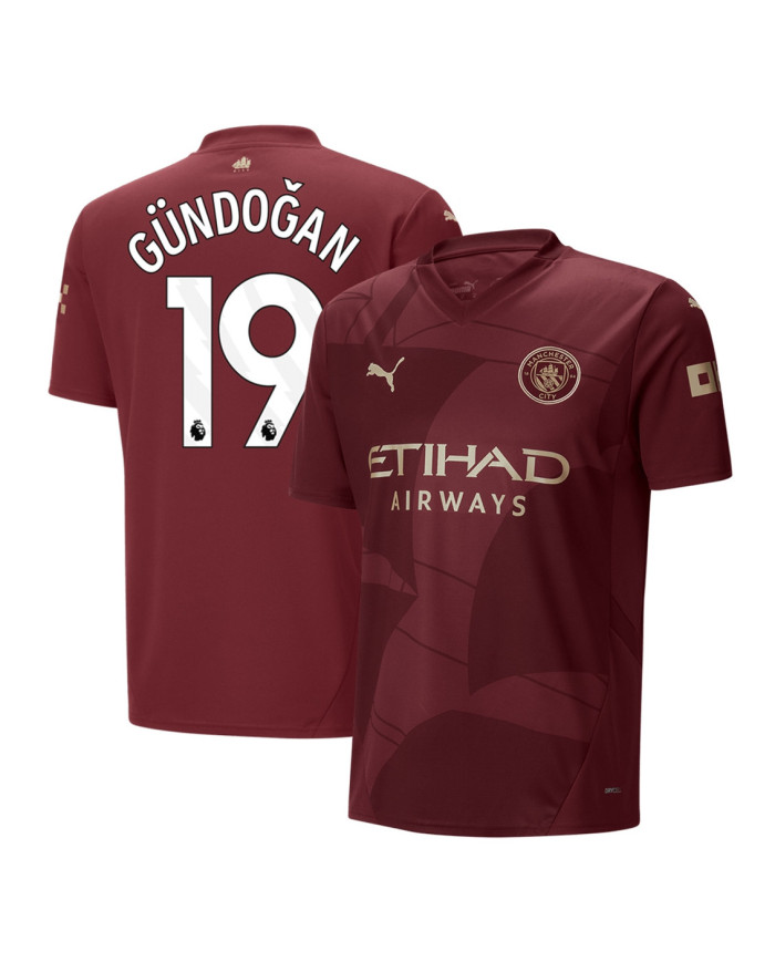 GÜNDOĞAN 19 Manchester City Third Jersey 2024/25