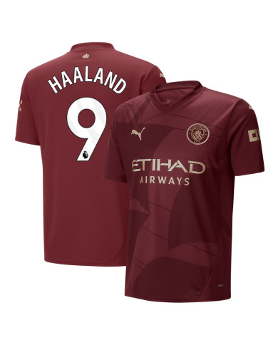 HAALAND 9 Manchester City Third Jersey 2024/25 HAALAND 9 Manchester City Third Jersey 2024/25