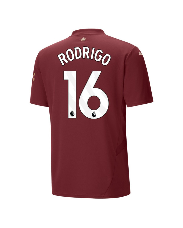 RODRIGO 16 Manchester City Third Jersey 2024/25