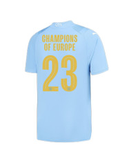 Manchester City CHAMPIONS OF EUROPE 23 Printing Home Jersey 2023/24