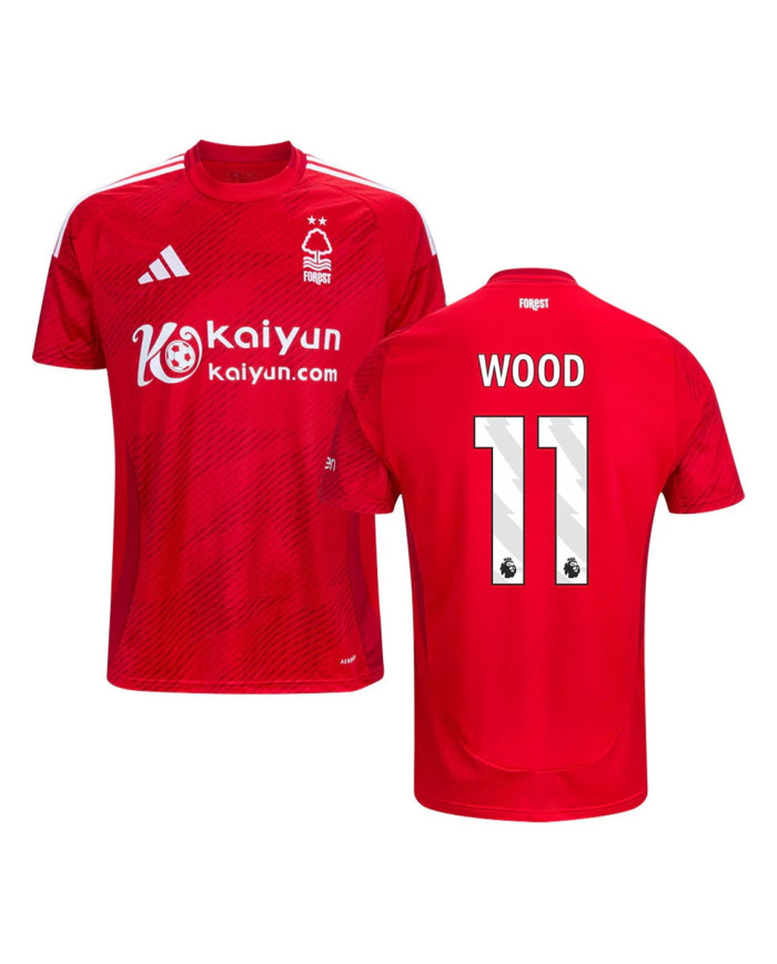 WOOD 11 Nottingham Forest Home Jersey 2024/25