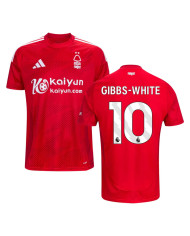 GIBBS-WHITE 10 Nottingham Forest Home Jersey 2024/25