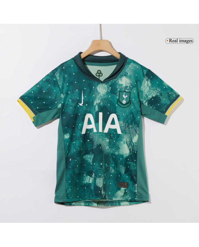 Kids Tottenham Hotspur Third Jersey Kit 2024/25