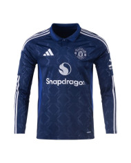 Manchester United Away Long Sleeve Jersey 2024/25