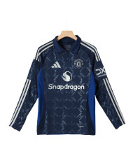 Manchester United Away Long Sleeve Jersey 2024/25