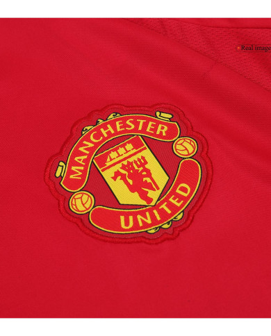 Manchester United Home Long Sleeve Jersey 2024/25