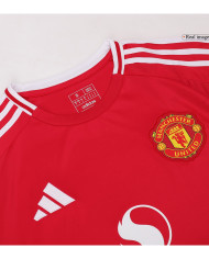 Manchester United Home Long Sleeve Jersey 2024/25
