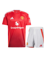 Manchester United Home Kit(Jersey+Shorts) 2024/25