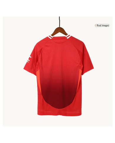 Manchester United Home Match Jersey+Shorts Kit Player Version 2024/25 Manchester United Home Match Jersey+Shorts Kit Player Version 2024/25