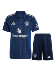 Manchester United Away Kit Jersey+Shorts 2024/25
