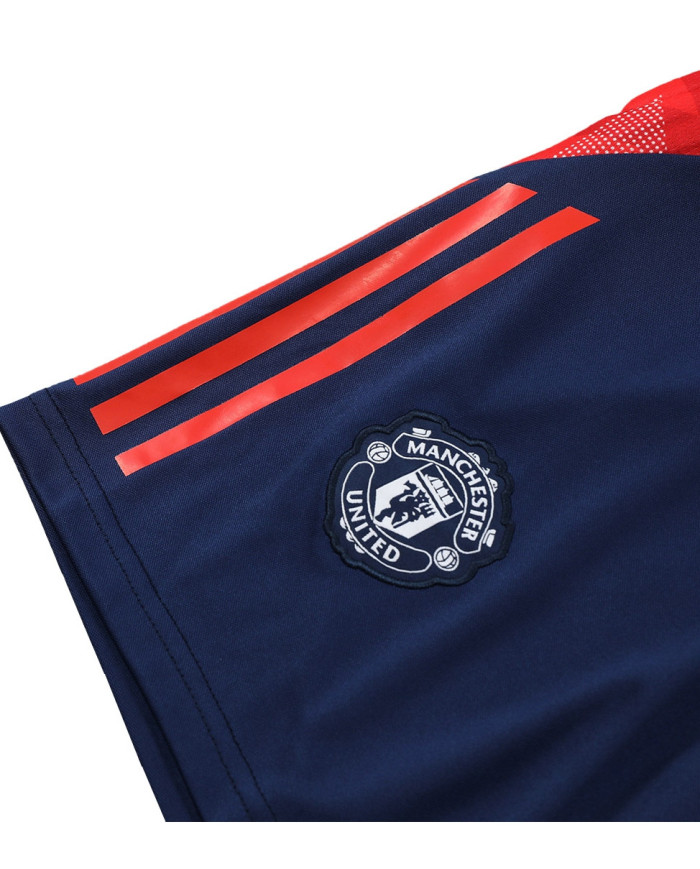 Manchester United Pre-Match Kit(Jersey+Shorts) 2024/25