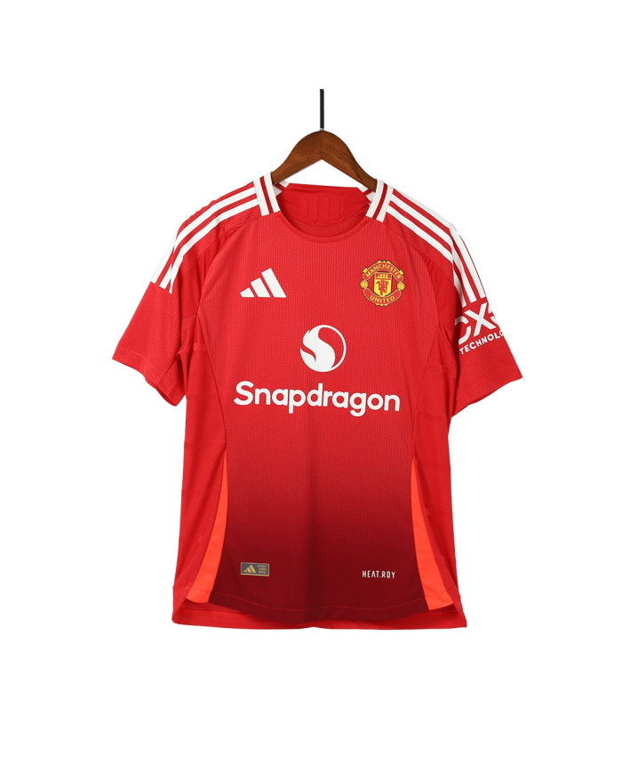 Manchester United Home Match Jersey+Shorts+Socks Full Kit Player Version 2024/25