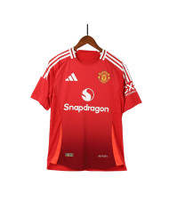 Manchester United Home Match Jersey+Shorts+Socks Full Kit Player Version 2024/25