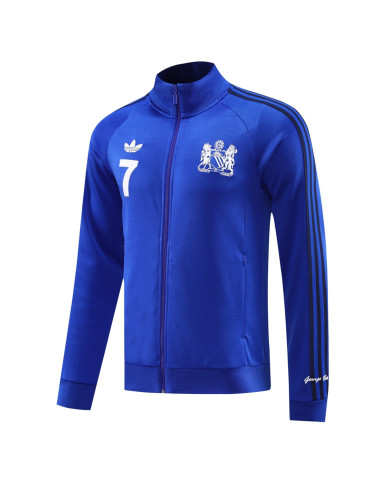 George Best x Manchester United Full-Zip Track Jacket 2024 George Best x Manchester United Full-Zip Track Jacket 2024