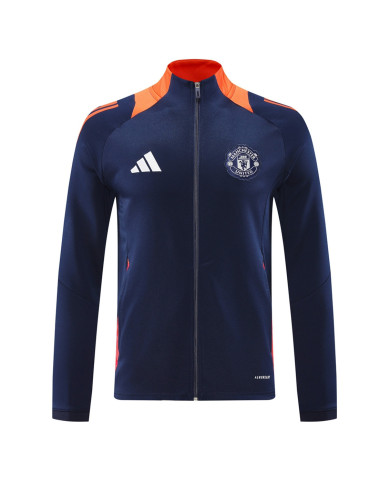 Manchester United Training Jacket Navy 2024/25 Manchester United Training Jacket Navy 2024/25
