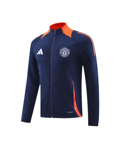 Manchester United Training Jacket Navy 2024/25 Manchester United Training Jacket Navy 2024/25