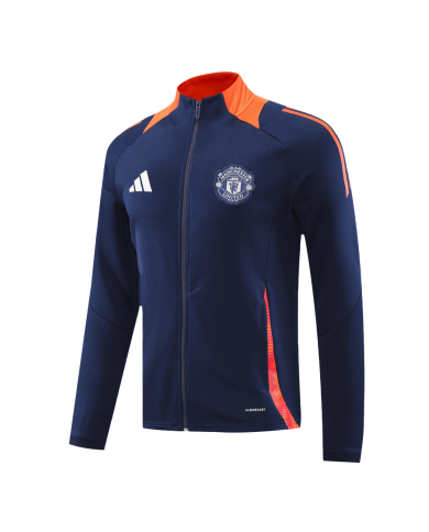 Manchester United Training Jacket Navy 2024/25 Manchester United Training Jacket Navy 2024/25