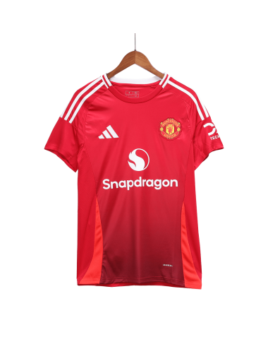 B.FERNANDES 8 Manchester United Home Jersey 2024/25 - Man United Font B.FERNANDES 8 Manchester United Home Jersey 2024/25 - Man United Font