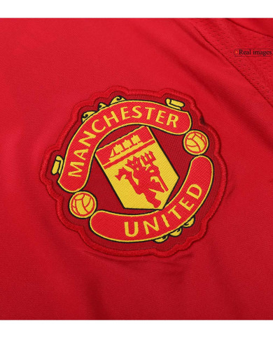 B.FERNANDES 8 Manchester United Home Jersey 2024/25 - Man United Font B.FERNANDES 8 Manchester United Home Jersey 2024/25 - Man United Font