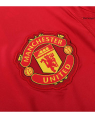 B.FERNANDES 8 Manchester United Home Jersey 2024/25 - Man United Font