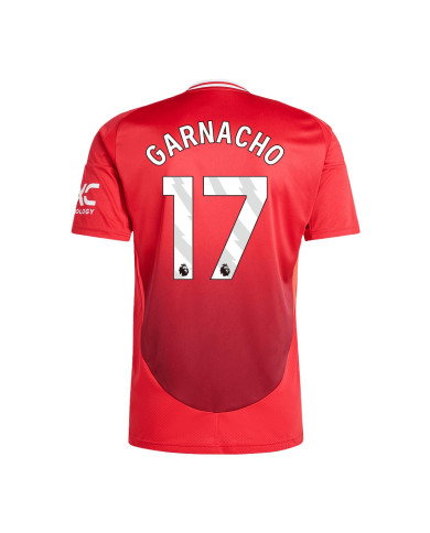GARNACHO 17 Manchester United Home Jersey 2024/25 GARNACHO 17 Manchester United Home Jersey 2024/25