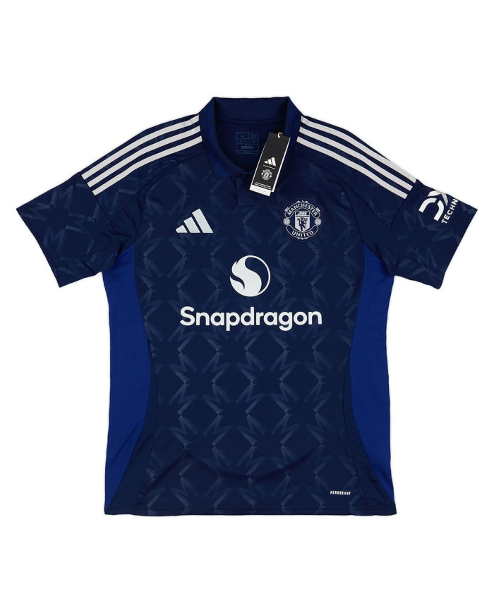 B.FERNANDES 8 Manchester United Away Jersey 2024/25 - Man United Font